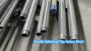 Premium Galvanized Pipe Threading Factory Direct Price