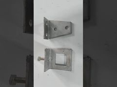 Heavy Duty Z Shape Strut Channel Connector for Solar Mounts